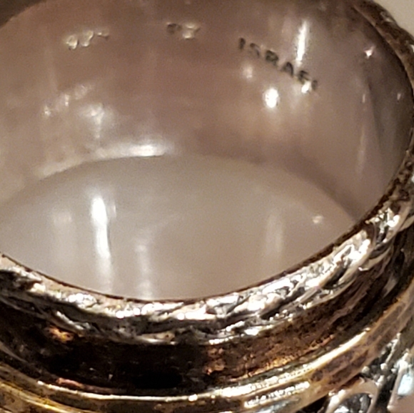 Sterling Silver Spinner Ring - Picture 3 of 5